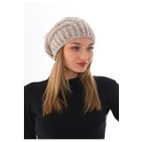 Wearflawless Kadın Kalın Örgü Ponponlu Bere Taş Standart