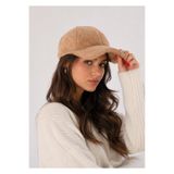 Wearflawless Kadın Peluş Şapka, Siperli Yumuşak Tüylü Kışlık Peluş Şapka, Trend Günlük Spor Şapka, Kışlık Hediye