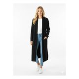 Wearified Kadın Şal Yaka Oversize Uzun Triko Hırka