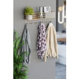 wearme Gold Altın Kaplama Metal 55 Cm Portmanto Askılık Elbise Askılığı Duvar Askısı