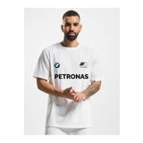 WEARTEX BMW Petronas Baskılı Bisiklet Yaka Oversize Basic T-shirt
