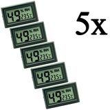 Weather Forecast 5 Adet Hygrometer Dijital Sıcaklık Ve Nem Ölçer Thr142-5