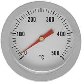 Weather Forecast Barbekü Mangal Fırın Termometresi 0-500 Derece THR363 - Gri