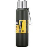Weather Forecast CIN491YS 304 L Çelik 750 ml Yeşil Kamp Piknik Termos Tutmalı Termos