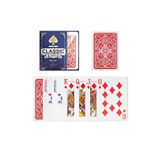Weather Forecast Pvc Plastik Kırmızı Su Geçirmez Poker iskambil Oyun Kağıdı rd63kr