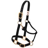 Weaver deri 35 – 7635-BK naylon ayarlanabilir Draft Horse Yular, siyah, ortalama Draft