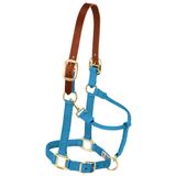 Weaver deri Abtruennigen orijinal ayarlanabilir çene ve boyun Snap Yular Yearling Horse