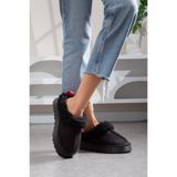 WEB SHOES Kadın Disquette İçi Tüylü Terlik