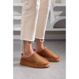 WEB SHOES Kadın Kalın Taban İçi Tüylü Terlik