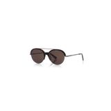 Web Unisex W 0226 55J,Güneş Gözlüğü,KEMİK-METAL KAHVERENGİ Çerçeve KAHVERENGİ Cam,51