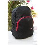 Webag Unisex Siyah Spor Okul Çantası Sırt Çantası 1012