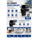WebCam Orjınal 1080p HD Konferans Kamera Dahili Mikrofon Görüntülü Sohbet Yayın Kamerası HD Video AE