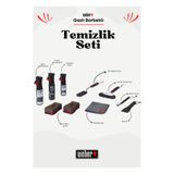 WEBER 8 Parça Gazlı Barbekü Temizlik Seti