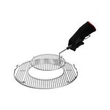 Weber 8844 Gourmet BBQ System Grate Insert Lifter – Izgara Tutma Aparatı (GBS Izgara Değiştirici; Paslanmaz Çelik & Naylon Sap)