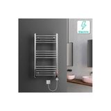 WEBER Akıllı Termostatlı Isıtıcı Krom Havlupan Alman Teknoloji 5 Yıl Garanti 400*800
