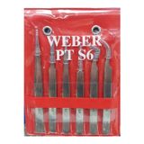 Weber Ceta Pt Set 6 - Elektronikçi Cımbız Seti - 6 Adet ( Aa-2Asa-3-5Sa-6Sa-7 )