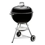 Weber Classic Kettle 57 cm – Parlak Siyah Emaye Çift Emayeli Kazan | One-Touch™ Temizlik | Zamansız Kettle Tasarımı