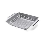 Weber Deluxe Grilling Basket 6434 – Sebze & Küçük Parça Izgara Sepeti Paslanmaz Çelik Tel