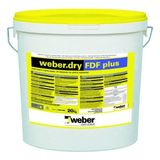 Weber Dry Fdf Beyaz 20 kg Elastomerik Reçine Esaslı Su Yalıtım Malzemesi UV Dayanımlı