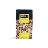 Weber Elma ağacı tütsü talaşı (700 g paket) – zarif aroma, peynir, sebze, balık, tavuk, domuz ve yabani hayvan için ideal, AB ürünü, sürdürülebilir şekilde elde edilmiş, FSC sertifikalı ahşap (17622)