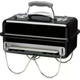 Weber Go-Anywhere/Taşınabilir Kömür Mangal, Katlanabilir Ayaklar, Kamp Ve Piknik Için Kompakt Tasarı