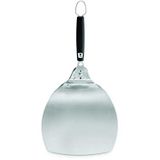 Weber® Pizza küreği, pizza küreği, pizza küreği, paslanmaz çelik, döner sap, yerden tasarruf sağlayan saklama için, pizza, ekmek vs. için, 6691