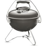 Weber Smokey Joe Premium 37 cm – Smoke Grey Emaye Tuck-N-Carry™ Kapak Kilidi | Portatif Kettle - Haki