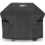 Weber Spirit 300 Serisine Uygun Lüks Gazlı Barbekü Örtüsü - Siyah - Standart