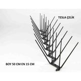 Weber Tesla Çelik 5 Adet 250 cm Plastik Kuşkonmaz Martı Kuş Güvercin Engelleme