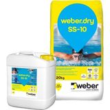 Weber Weber.dry SS-10 Set (20+10KG) Elastik Çimento Esaslı Su Yalıtım Malzemesi Yüksek Performans
