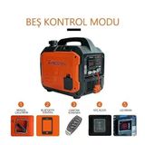 Webesten 48 V DC Portatif Jeneratör 1800 W | Hızlı Şarj , 4 Zamanlı Motor , Taşınabilir