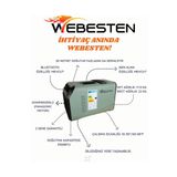WEBESTEN Taşınabilir Klima 220v 5100btu Portatif Klima (BLUETOOTH’LU)
