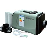 Webesten Taşınabilir Klima 220V Yeşil Renkli Güçlü Soğutma Kapasitesi 5100BTU Özellikli Cihaz (BLUETOOTH’LU)