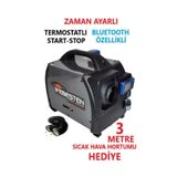 Webesten Webasto Muadili Bluetooth Özellikli 12-24-220 Volt Çanta Tip Dizel Isıtıcı