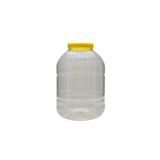 Webinay Home 10 Lt Yuvarlak Pet Kavanoz Bidon Turşu Salça Sirke Yağ Bidonu Bidon 10 Litre Saklama Kabı