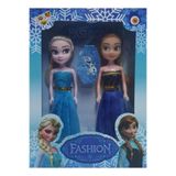 Webinay Home Frozen Karlar Ülkesi Elsa Ve Anna Oyuncak Bebek 2'li Set