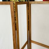 Weblonya Ahşap Paravan Panel Kumaş Seperatör Paravan 6006 - 160 cm yükseklik Toplam genişlik : 150 cm (Her kanat 50 cm gelmektedir )