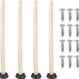 Weblonya Ahşap Zigon Sehpa Ayağı Ahşap Masa Ayağı 45 cm 8081