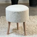 Weblonya Puf Peluş Sandalye 3 Ayaklı Puf Koltuk 5513