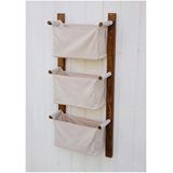 Weblonya Sepet Organizer Banyo Çok Amaçlı Raf 3011 Krem