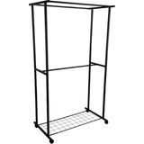Weblonya Tekerlekli Elbise Askısı Ayaklı Askılık ( Eşek Askı ) 6081