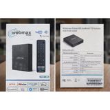 Webmax Prime W5 Android Tv Box 4Gb Ram 32Gb Android 14 4K Uhd Wifi