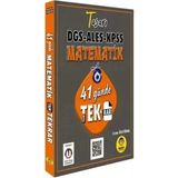 WebMediCode Tasarı Matematik 41 Günde Dgs Ales Kpss Tekrar - 1 Adet