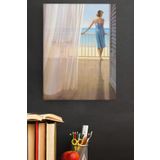 WebStyle Sayılarla Boyama Seti Kasnaklı Balkon Keyfi 60 x 75 cm