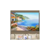 WebStyle Sayılarla Boyama Seti Kasnaklı Deniz Manzarası 50 x 65 cm