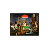 WebStyle Sayılarla Boyama Seti Kasnaklı Dog Poker 60 x 75 cm