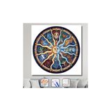 WebStyle Sayılarla Boyama Seti Kasnaklı Horoskop 50 x 65 cm