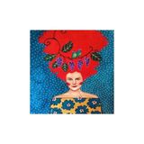 WebStyle Sayılarla Boyama Seti Kasnaklı Kırmızı Saçlı Kadın 60 x 75 cm