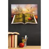 WebStyle Sayılarla Boyama Seti Kasnaklı Sonbaharın Kitabı 50 x 65 cm