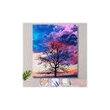 WebStyle Sayılarla Boyama Seti Kasnaklı Yalnız Ağaç 50 x 65 cm